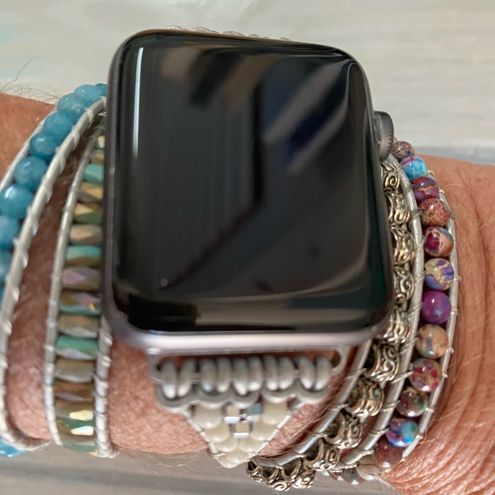 Brand New Cape Diablo Ocean Jasper Protection Apple Watch Band (band only)